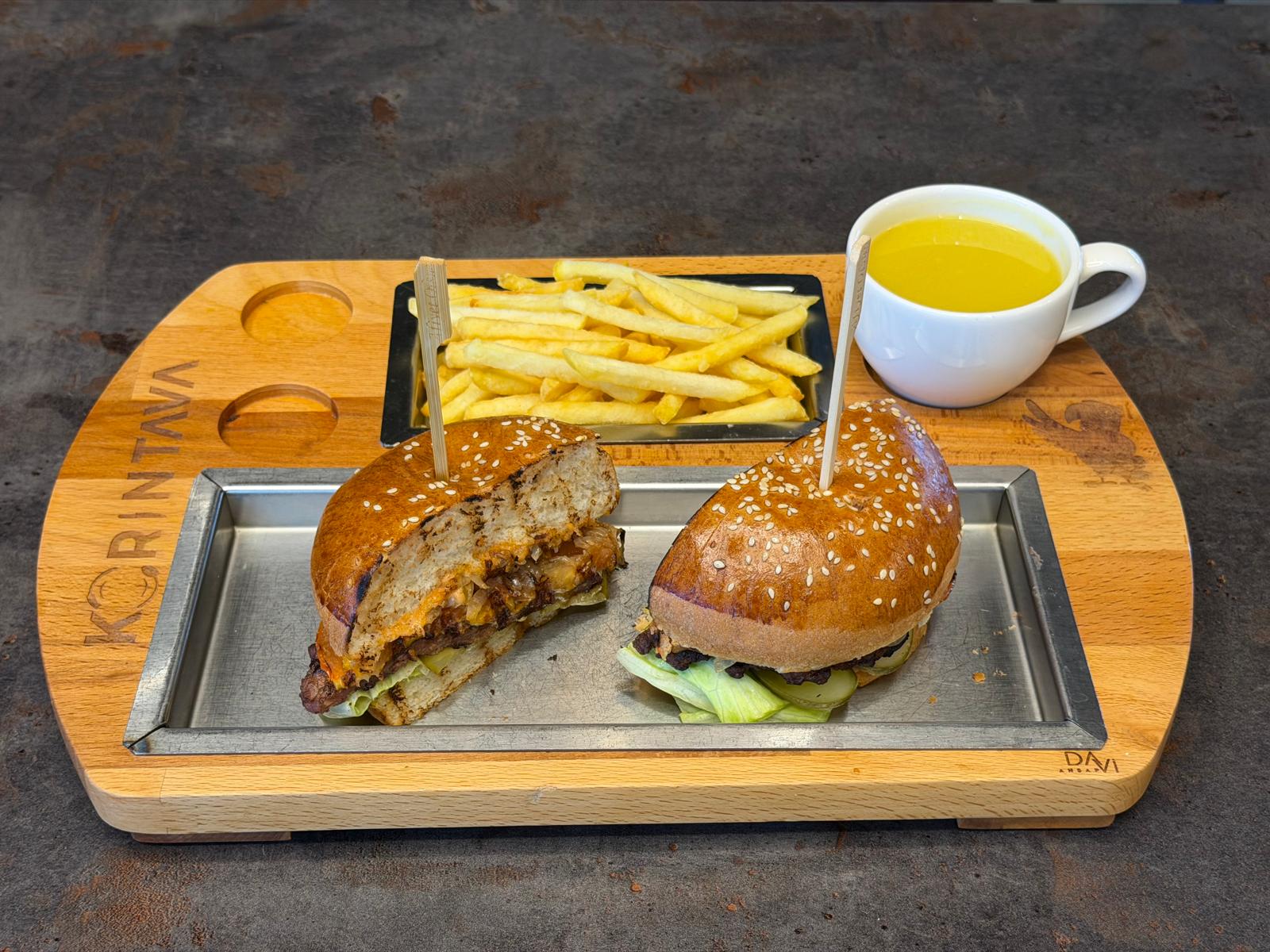 Double Kor Burger